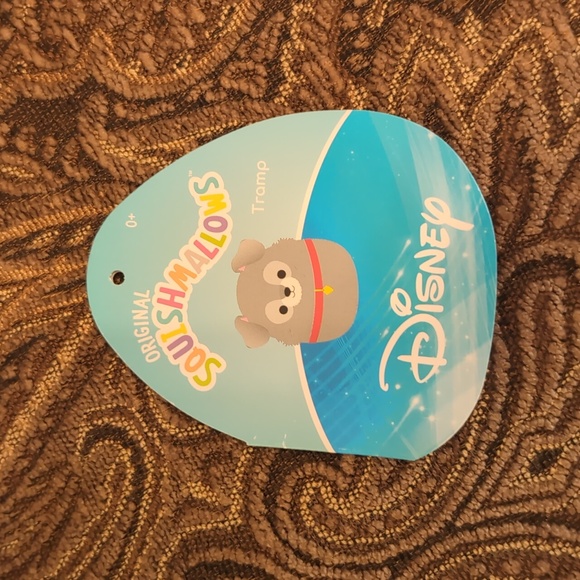 Disney Original Squishmallows "Tramp" from Lady & the Tramp by KellyToy - Picture 2 of 4